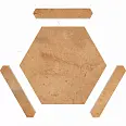 Керамогранит Monopole Menorca Rustico 22x25