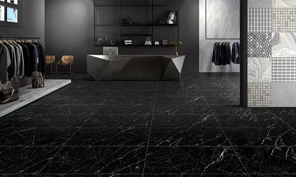 Фото Керамогранит Estrada Nero 60x120 Индия