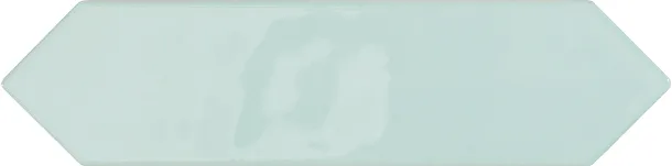 Фото Плитка Smile Tile Picket Aqua 7.5x30 Индия