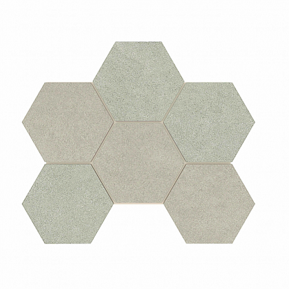 Фото Мозаика Luna Beige LN01/TE01 Hexagon неполированный 25x28.5 Россия