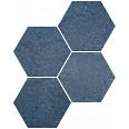 Керамогранит Saona Azul Hex 23x27