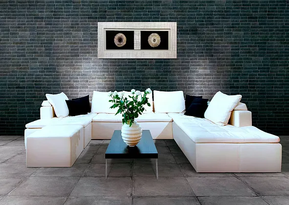 Фото Керамогранит Porcelanicos HDC Brick White 30x60 Испания