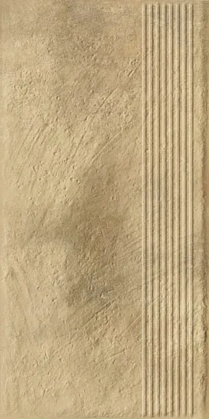 Фото Ступень Paradyz Eremite Sand Stopnica Prosta Struktura Mat B1a 30x60 Польша