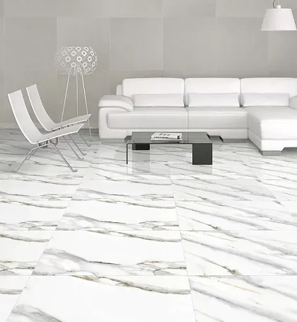 Керамогранит Calacatta Copper Sugar 60x60 для гостиной, для ванной, для туалета, для прихожей Фото Керамогранит Calacatta Copper Sugar 60x60 Индия