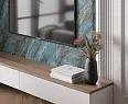 Керамогранит Laparet Beam Turquoise бирюзовый лаппатированный шайн 60х120