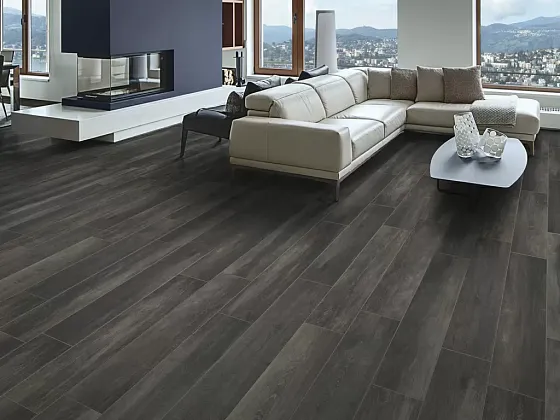 Фото Керамогранит Rondine Group 1040233 Missouri Eiche Noce 15x61 Италия
