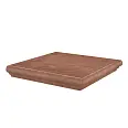 Ступень Kerama Marazzi Хадду угловая красный матовый 34x34x0,8 (KM4040G0021NGTA)