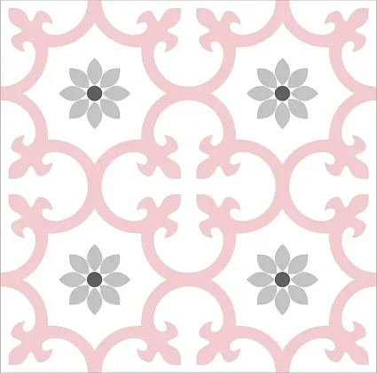 Фото керамическая плитка DeShun Ceramics Art Decor DF206 20x20 Китай