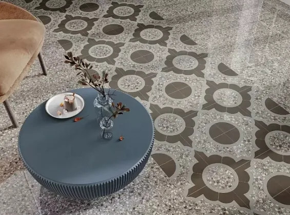 Фото Керамогранит SG653522R Бричиола серый лаппатированный обрезной 60x60 Россия