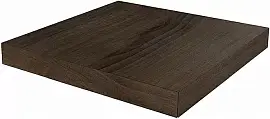 Фото Ступень DL501720R\GCS угловая клееная левая Про Вуд коричневый 33x33x0,9