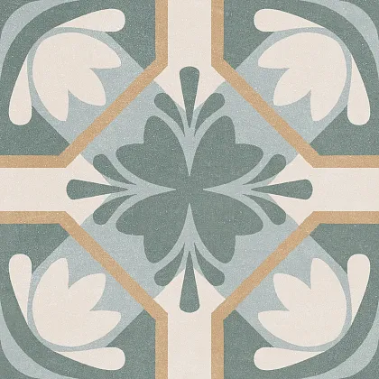 Фото Керамогранит Smile Tile Siena Lima 19,8x19,8 Индия