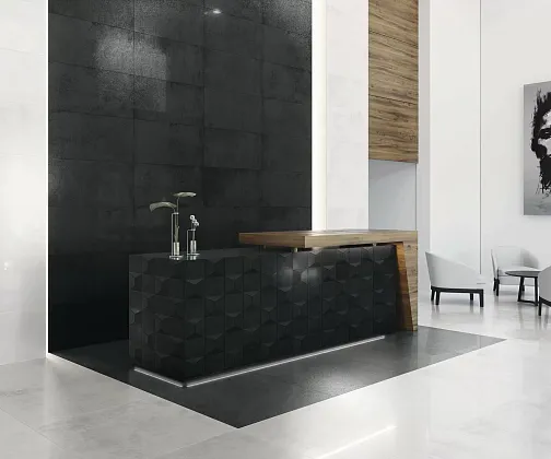 Фото Керамогранит 90AF01 Stardust White Lap 90x90 Испания