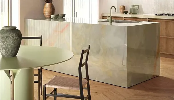 Фото Керамогранит fRYC Gemme Beige Brillante 60x120 (УТ-00033761) Италия