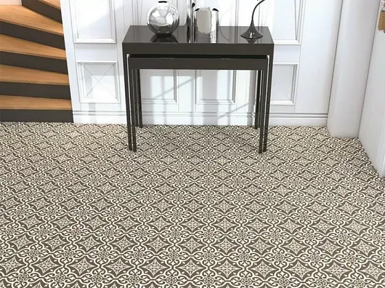 Фото Керамогранит Dorset Charcoal Black Pre-cut 45x45 Турция