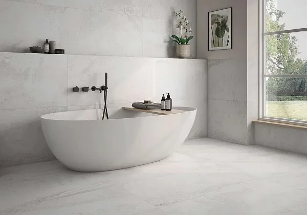 Фото Керамогранит Prissmacer Lab. Iron White Luxglass Rect 60x120 Испания