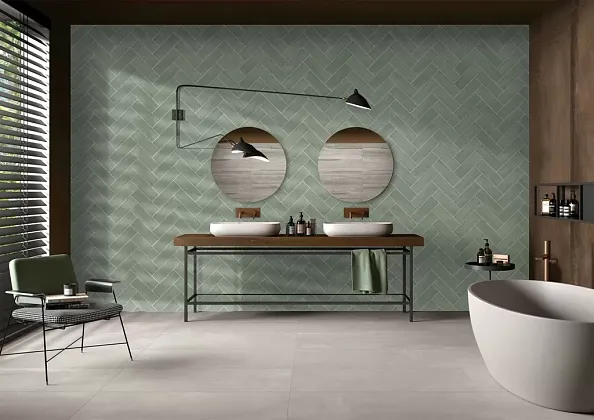 Фото Керамогранит Ennface ENCLR6062MT722 Camelot Beige Matt 75х225х8 Индия