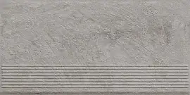 Фото Ступень Paradyz Carrizo Grey Stopnica Prosta Struktura Mat B1a 30x60