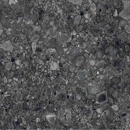 Фото Керамогранит Alpas Terrazo Nero 20mm 60x60 Индия