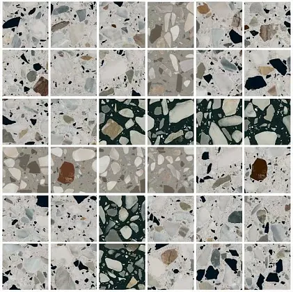 Фото Мозаика SG6531\MM Бричиола 1 мозаичный лаппатированный 30x30 Россия