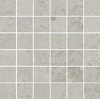 Фото Декор DD205320\MM Про Лаймстоун серый светлый матовый мозаичный 30х30