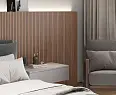 Керамогранит Laparet Wood Canarium Wenge Stripes Коричневый Матовый Карвинг 60Х120