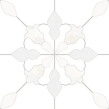 Фото Керамогранит Monopole Aramis White 18,7x18,7 Испания