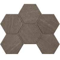 Фото Мозаика Gabbro Anthracite Hexagon GB03 25x28.5