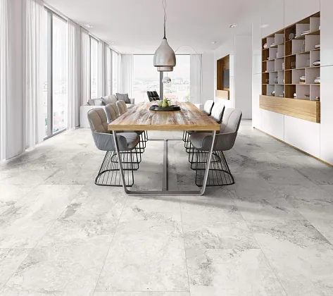 Фото Керамогранит La Fenice Amazing Bianco Rett 60x120 Италия