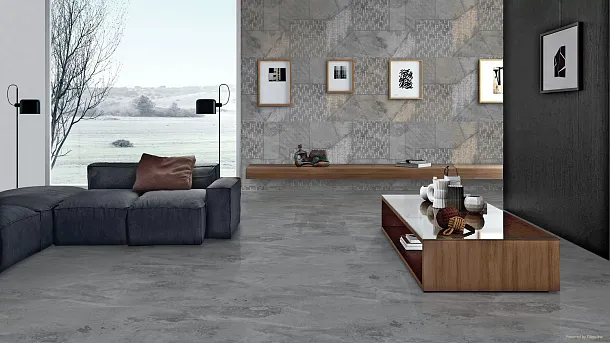 Керамогранит Borgo Grey Sugar 60x120 для гостиной, для кухни, для прихожей Фото Керамогранит Borgo Grey Sugar 60x120 Индия