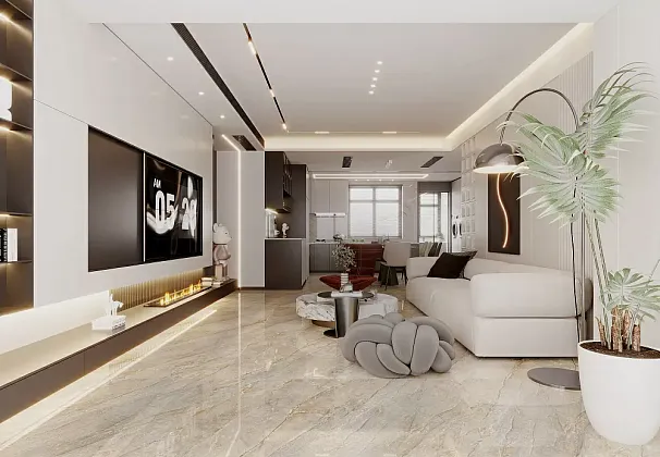 Фото Керамогранит Brown Marble Polished 60x120 (BHW-0044) Китай