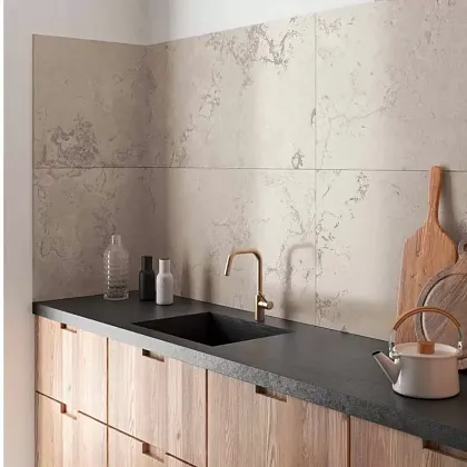 Фото Керамогранит Ariana Ceramica 0012926 Memento Limoges Sand Nat Rett 60x120 Италия