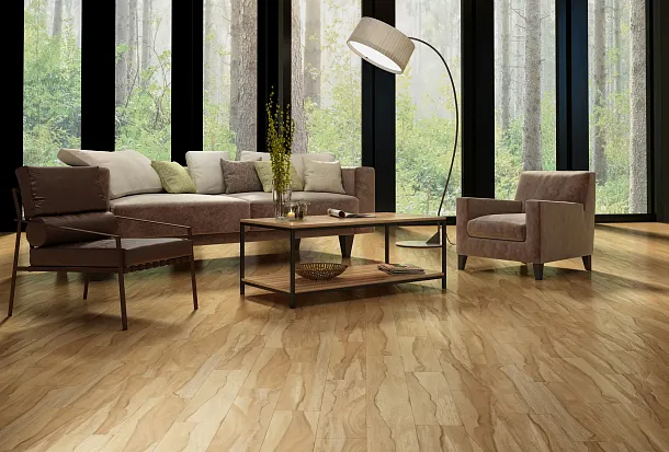 Фото Керамогранит Juliano светло-бежевый 14,7x59,4 Беларусь