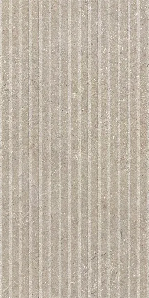 Фото Керамогранит Dado Ceramica 005498 Shellstone Taupe Rigat-One 3D 60x120 Италия