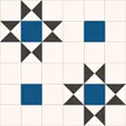 Керамогранит Kerlife (Navarti) Victorian Dreams Queen Blue 45,2x45,2
