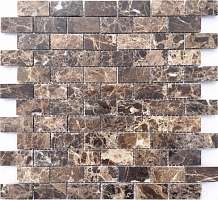 Фото Мозаика LeeDo Ceramica Pietrine Emperador Dark POL 23x48x4