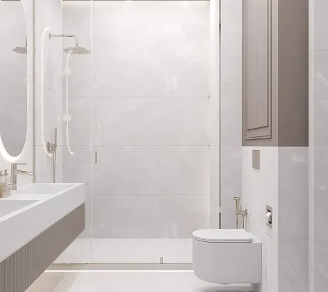 Фото Керамогранит Laparet Lp6012G0511R Seta Avorio Кремовый Глянцевые Чернила 59,5Х119,1 Россия