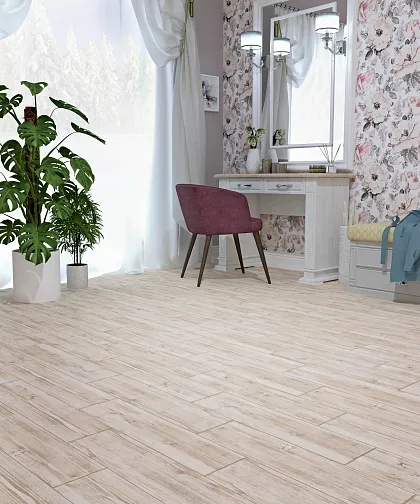 Фото Керамогранит Fernando белый 14,7х59,4 Беларусь