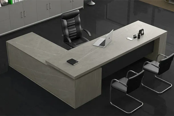 Фото Керамогранит Ennface ENMAR3012DM80240 Antalya White DG Matt 800х2400х15 Индия