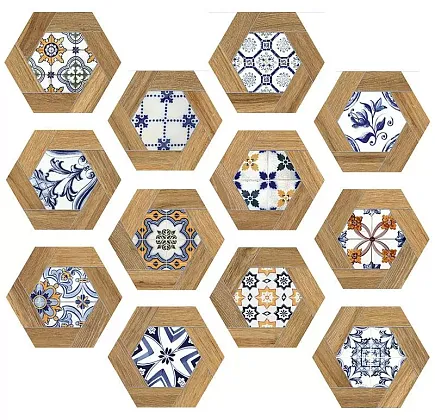 Фото Керамогранит Gador Matt Hexa 23.2x26.7 Испания