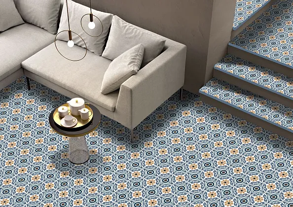 Фото Керамогранит Alpas Musa Grey Matt 20x20 Индия