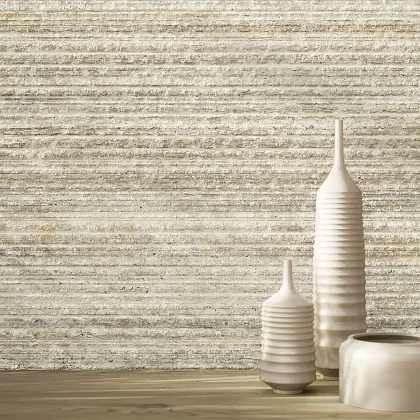 Фото Керамогранит Sichenia 192812 Beige Ribbed 30x90 Италия