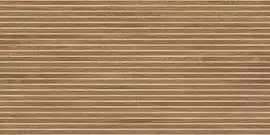 Фото Керамогранит Laparet Wood Canarium Almond Stripes Тёмно-Бежевый Матовый Карвинг 60Х120
