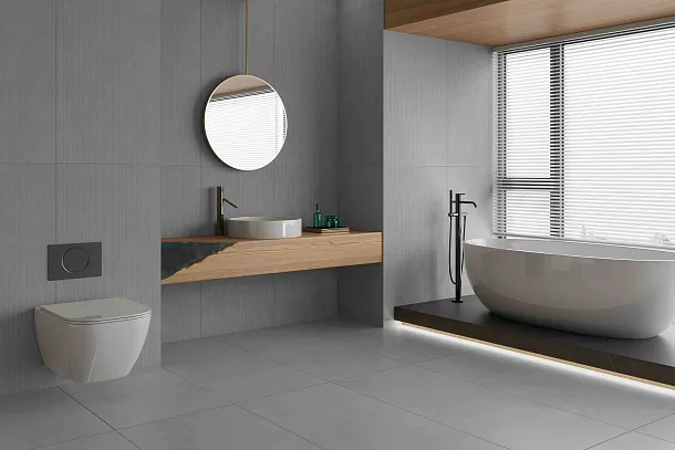 Фото Керамогранит Ennface ENLFT3210CR80160 Empire Gris Carving 800x1600x9 Индия