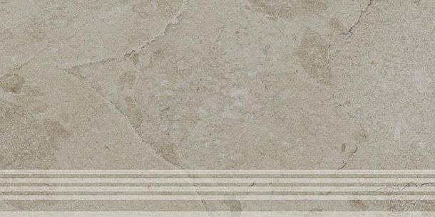 Фото Ступень Kerama Marazzi Сплит бежевый матовый обрезной 30x60x0,8 (KM6060G1261R8GRF) Россия