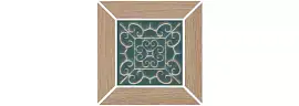 Фото Kerama Marazzi Декор Тровазо наборный бежевый матовый 13x13x0,9 (ID153)