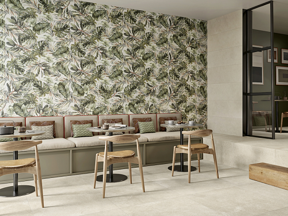 Фото Керамогранит Sense Light Grey Touch Ret 80x80 Португалия