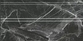 Фото Плинтус Коррер чёрный глянцевый обрезной 30x15x1,7 (FMA034R)