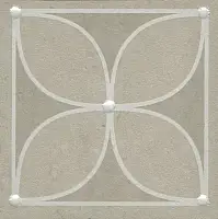 Фото Декор AZ\A013\SG1712 Вставка Туф бежевый светлый матовый 7,7х7,7