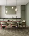 Керамогранит Aparici Chevron Walnut Stamp 49,75x99,55
