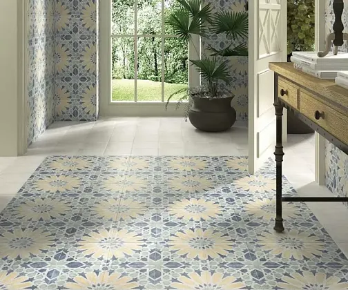 Фото Керамогранит Carino Menta Green 20х20 Испания